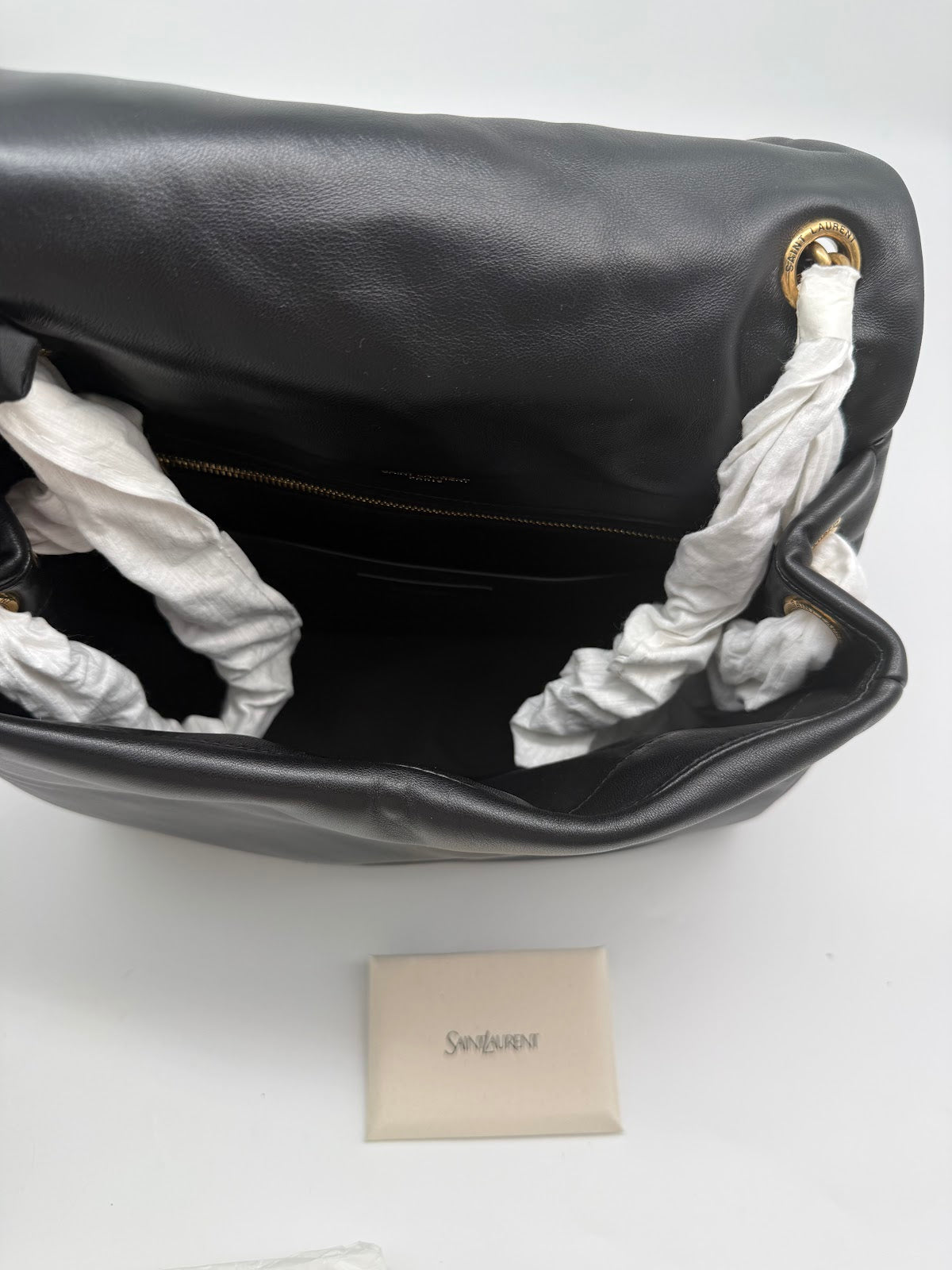 Saint Laurent Jamie Medium Black with Gold Hardware (BL0634)