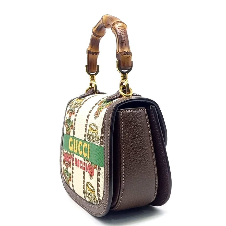 Gucci Bamboo 1947 Mini Top Handle Bag (676300) (10352788)