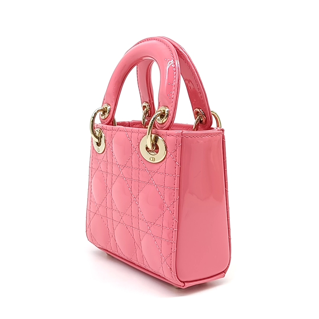 Christian Dior Cannage Micro Lady Dior (10423687)