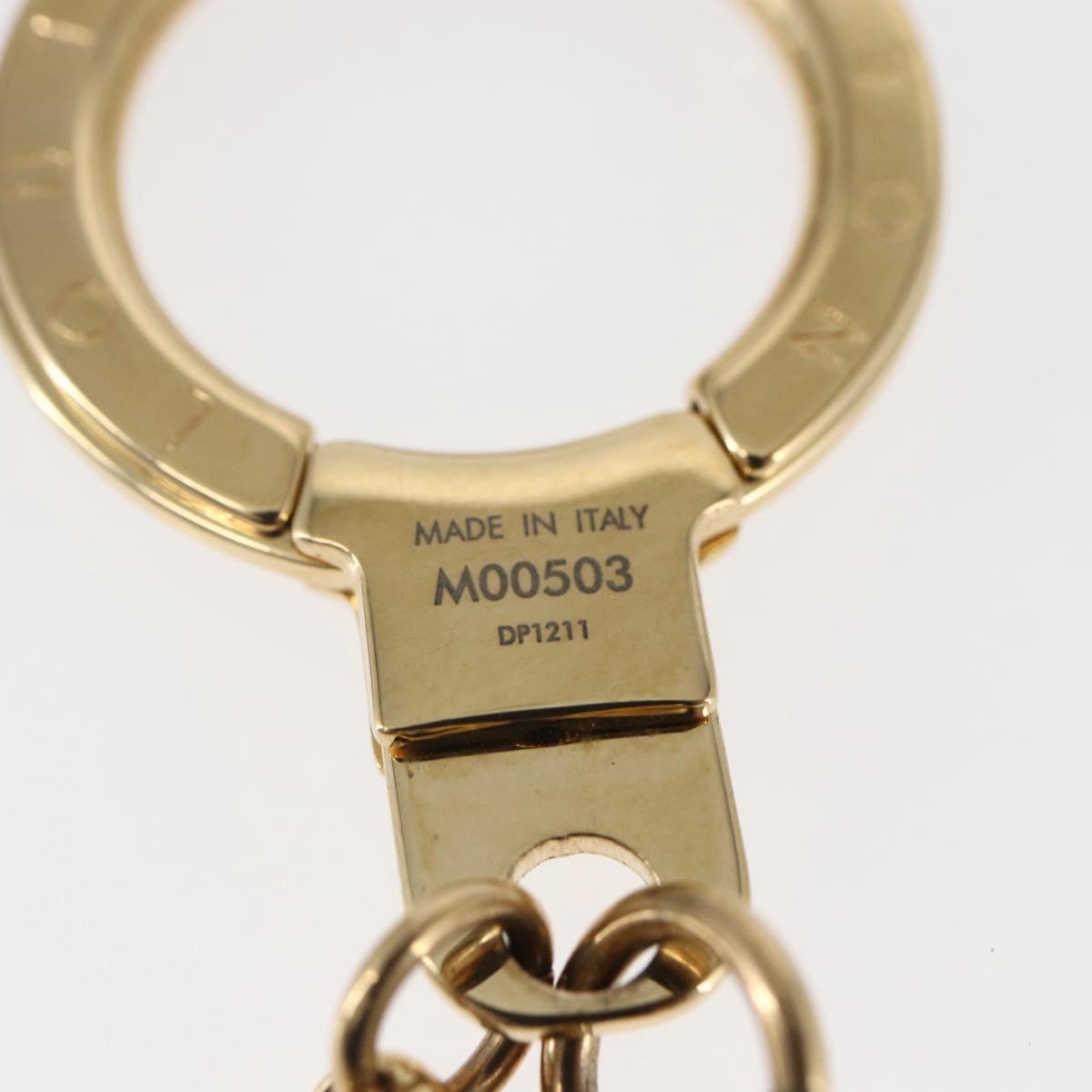 LOUIS VUITTON Monogram Vivienne Key Holder metal Gold LV Auth 147374