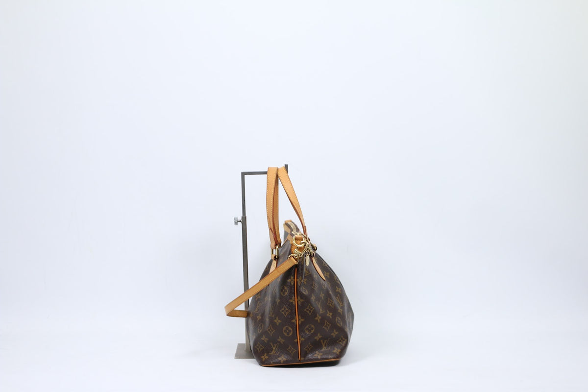Louis Vuitton Brown PVC Monogram Canvas Palermo PM Shoulder Bag M40145 (V1210910)