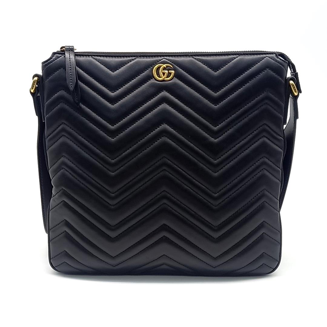 Gucci GG Marmont Matelasse Messenger Bag (523369) (2698404)