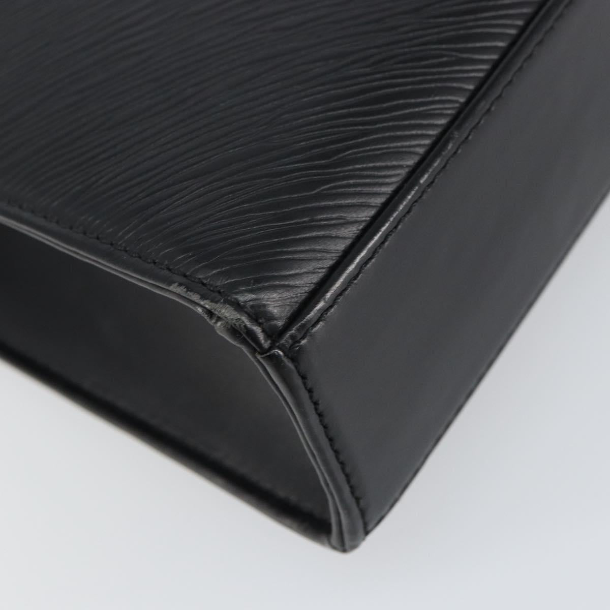 Louis Vuitton Epi Leather Opera Line Spartan Shoulder Bag Black Noir