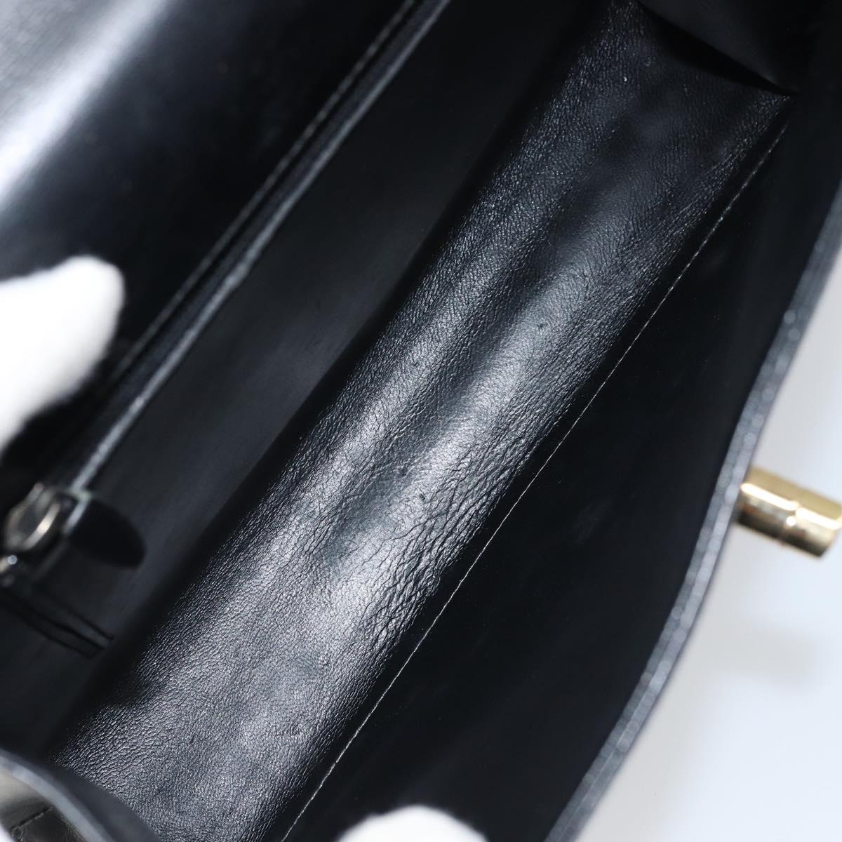 Louis Vuitton Epi Leather Opera Line Spartan Shoulder Bag Black Noir