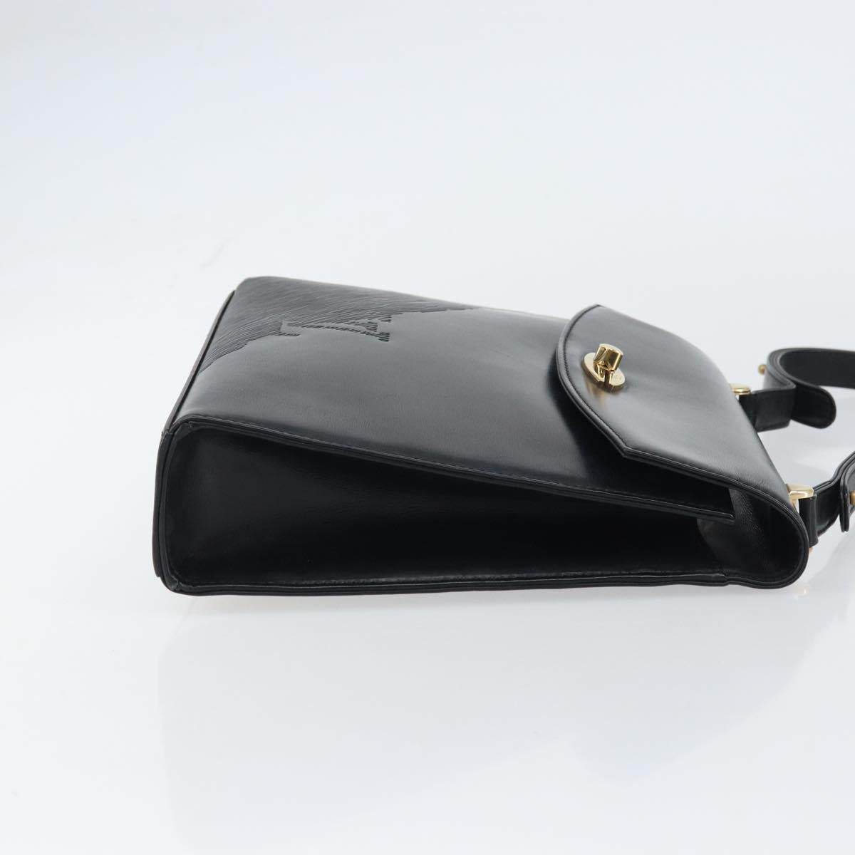 Louis Vuitton Epi Leather Opera Line Spartan Shoulder Bag Black Noir
