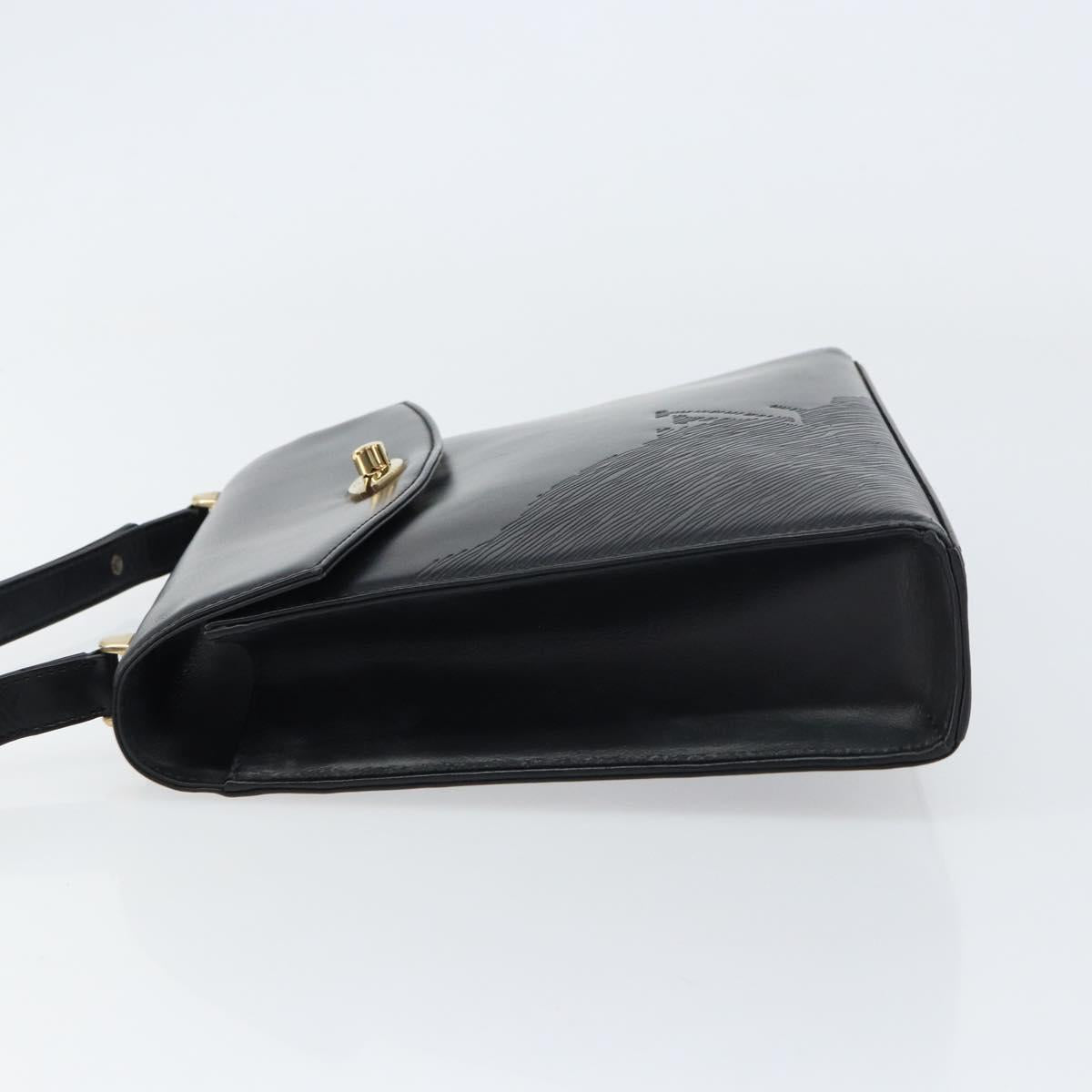 Louis Vuitton Epi Leather Opera Line Spartan Shoulder Bag Black Noir
