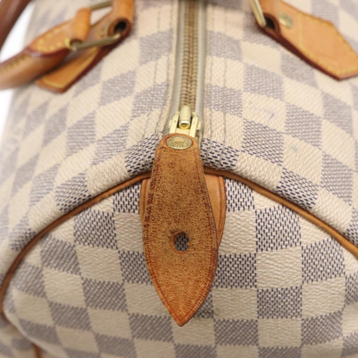 Louis Vuitton Damier Azur Speedy 30 Hand Bag
