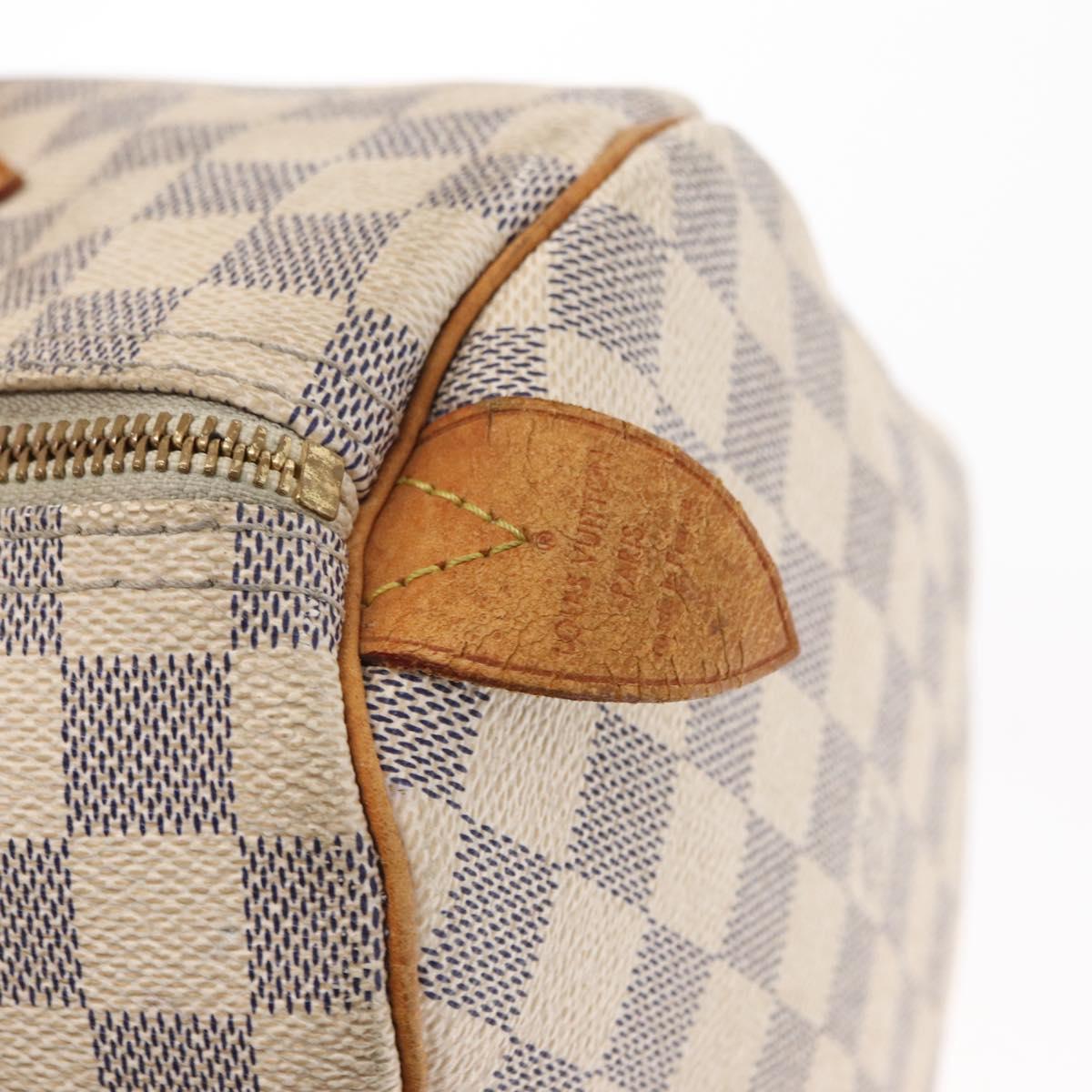 Louis Vuitton Damier Azur Speedy 30 Hand Bag