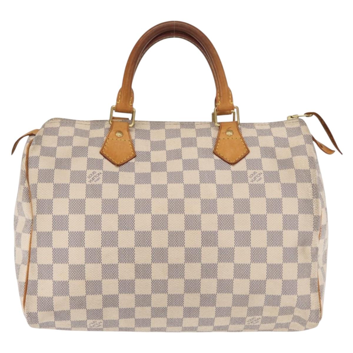 Louis Vuitton Damier Azur Speedy 30 Hand Bag