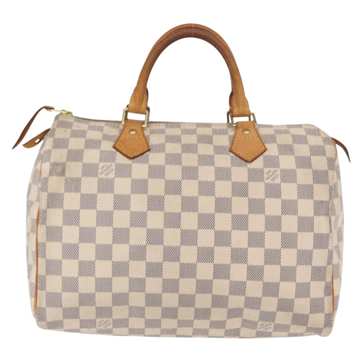 Louis Vuitton Damier Azur Speedy 30 Hand Bag