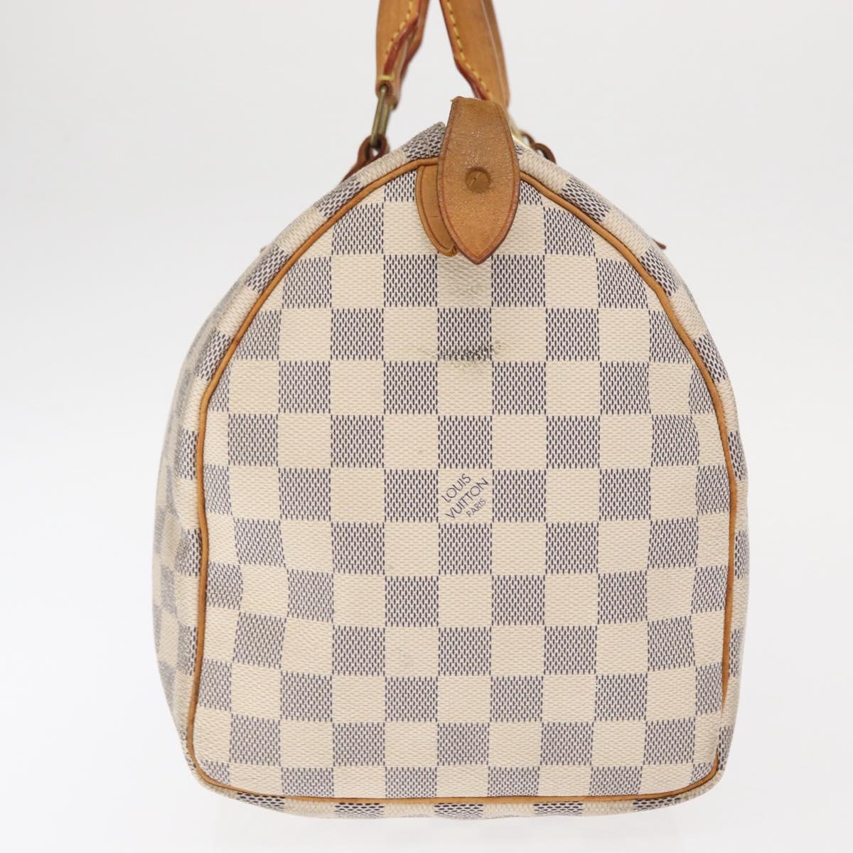 Louis Vuitton Damier Azur Speedy 30 Hand Bag