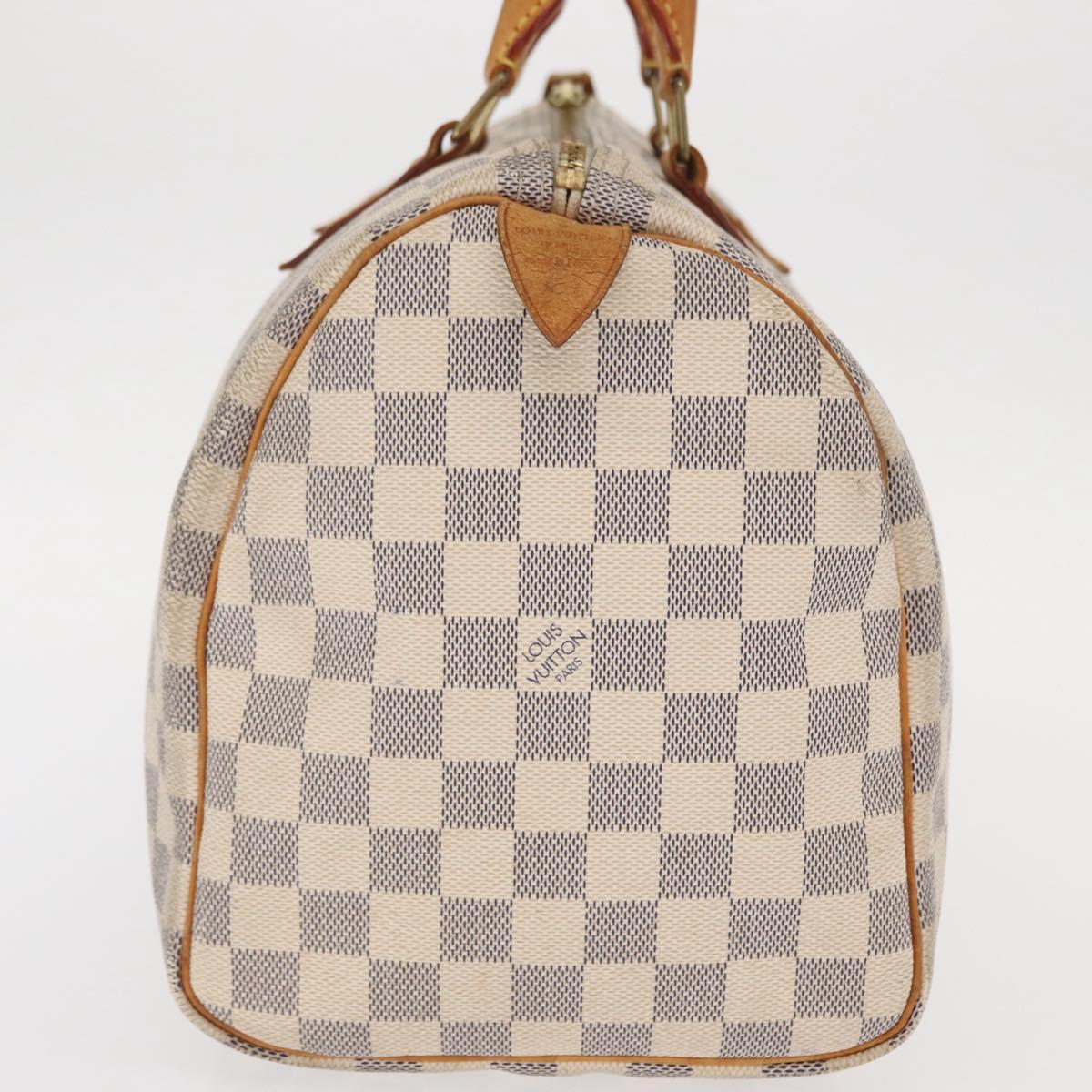Louis Vuitton Damier Azur Speedy 30 Hand Bag
