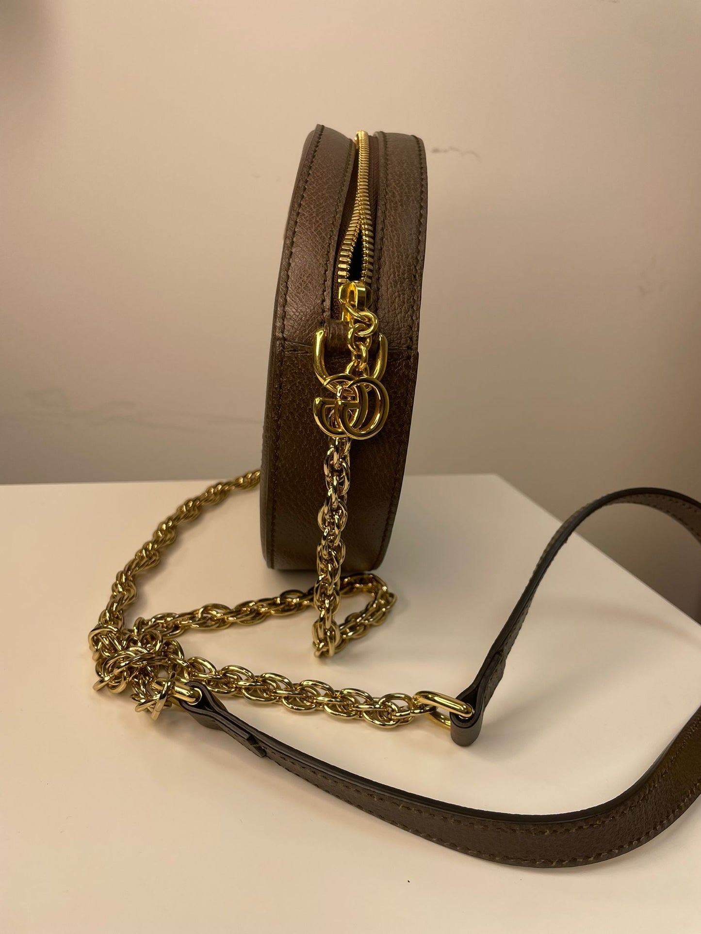 Gucci Ophidia Mini GG Round Shoulder Bag (UK)
