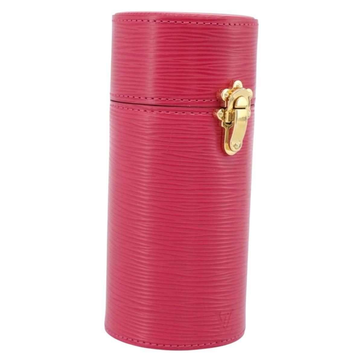 LOUIS VUITTON Epi Travel Case 100ml Accessory Case Pink LS0219 LV Auth 161179SAV