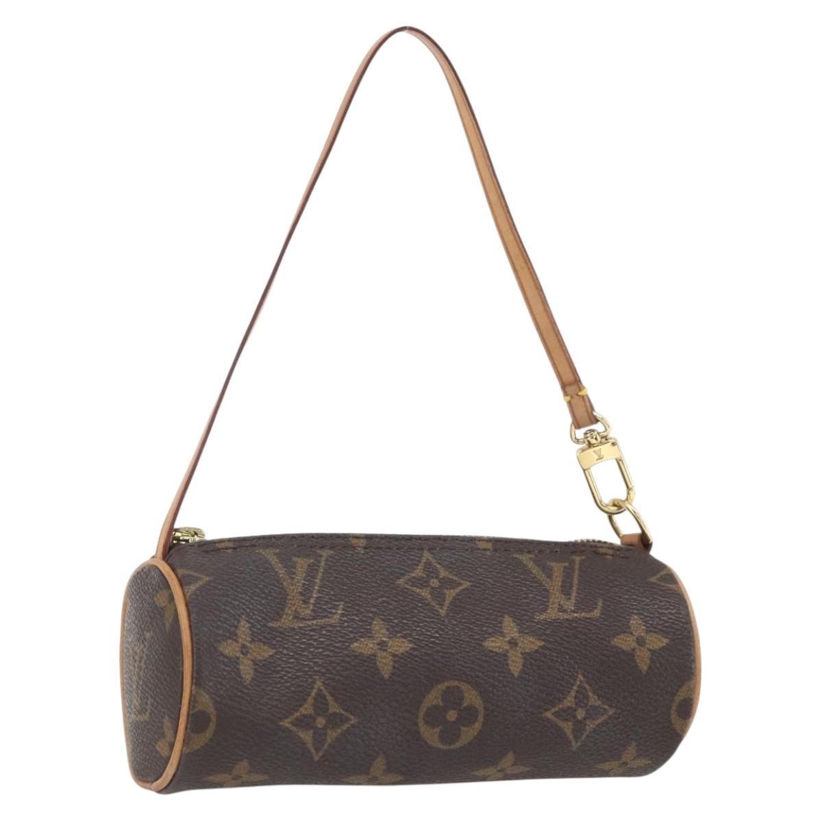 LOUIS VUITTON Monogram Papillon Pouch LV Auth 172495 172495