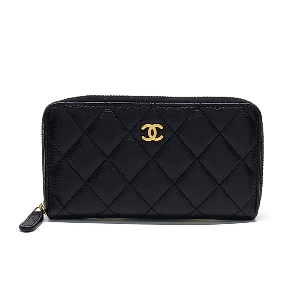 Chanel Caviar Mid-Size Wallet (10522220)
