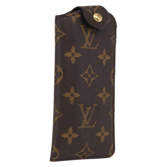LOUIS VUITTON Monogram Etui Lunette PM Glasses Case M66545 LV Auth 170621