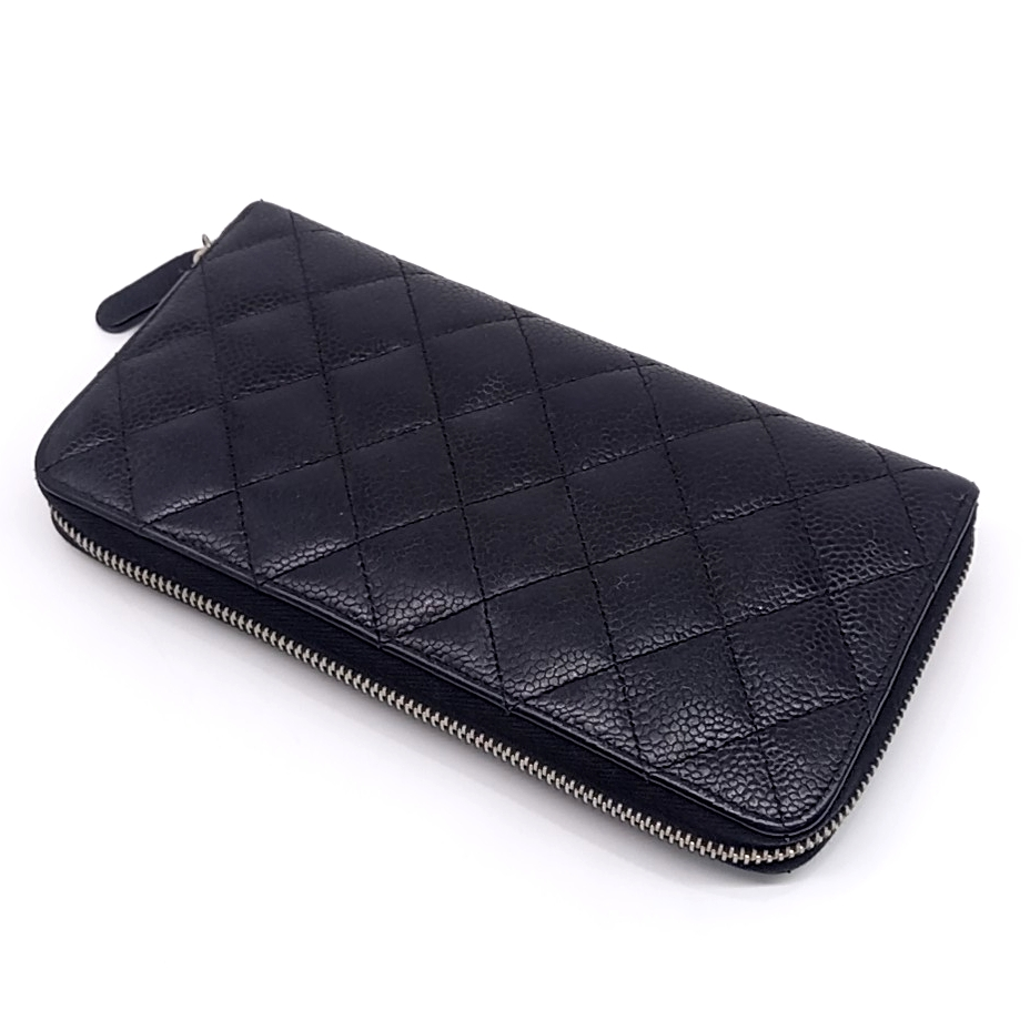 Chanel Caviar Long Wallet (10469637)