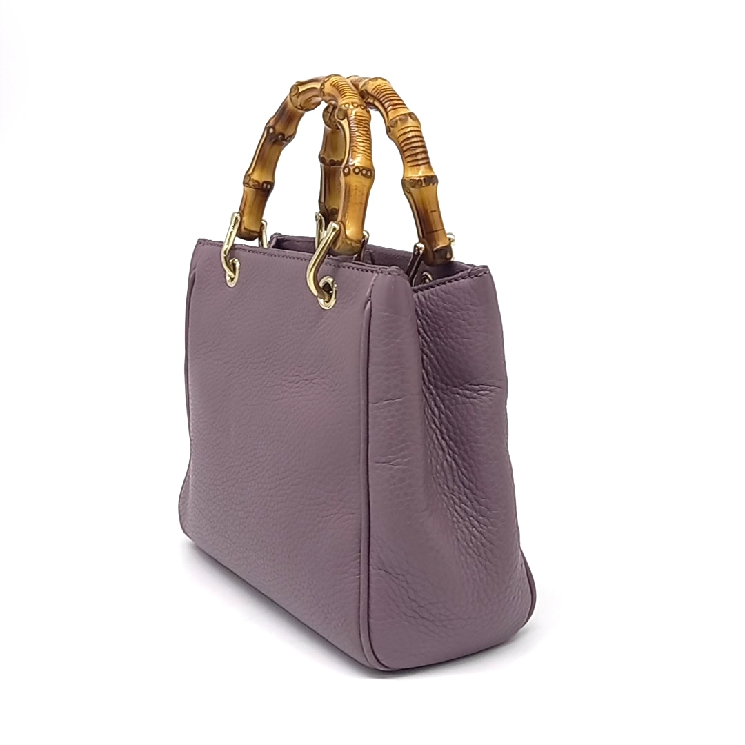 Gucci Bamboo Detail Mini Tote/Shoulder Bag (368823) (10526537)