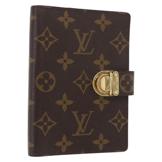 LOUIS VUITTON Monogram Agenda Koala PM Day Planner Cover R21015 LV Auth 174652