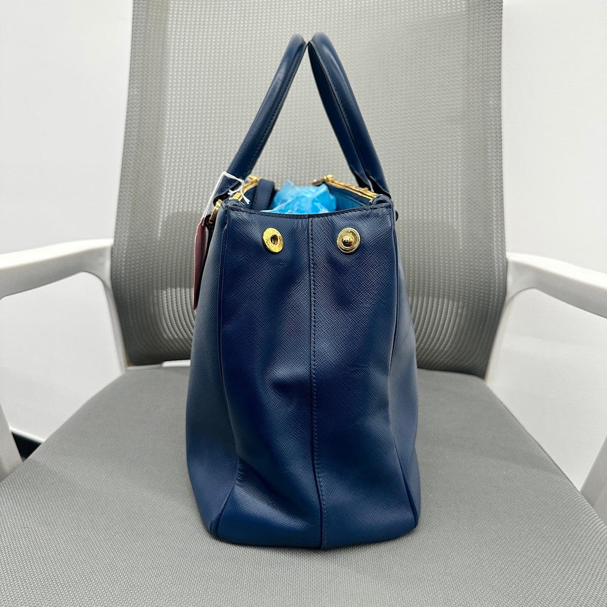 Prada Galleria Bag Blue (TL0010)
