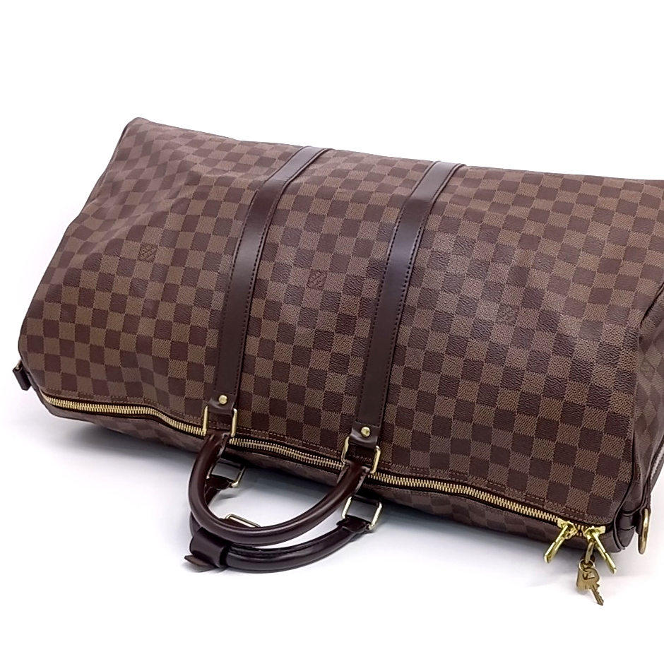 Louis Vuitton Damier Bandouliere Keepall 55 (10513393)