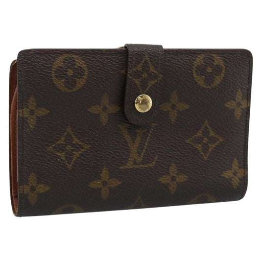 LOUIS VUITTON Monogram Porte Monnaie Wallet LV Auth 182956