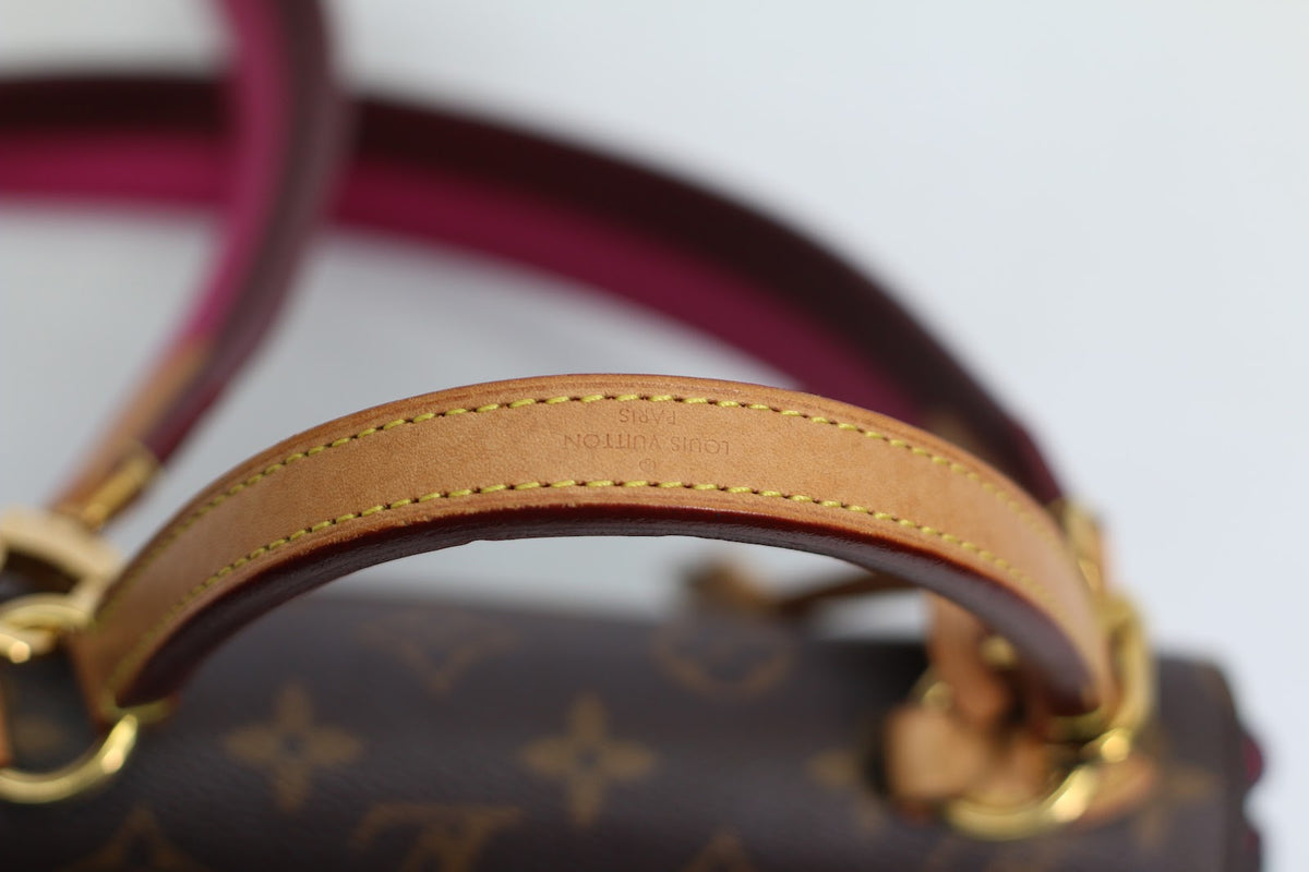 Louis Vuitton Brown PVC Monogram Cluny BB Shoulder Bag M42738 (V1257926)