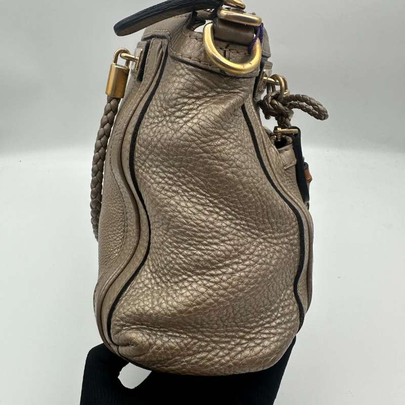 Gucci Bamboo Tassel Top Handle Bag