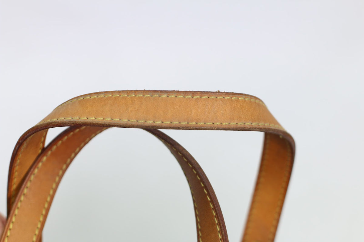 Louis Vuitton Brown PVC Monogram Canvas Palermo PM Shoulder Bag M40145 (V124913)