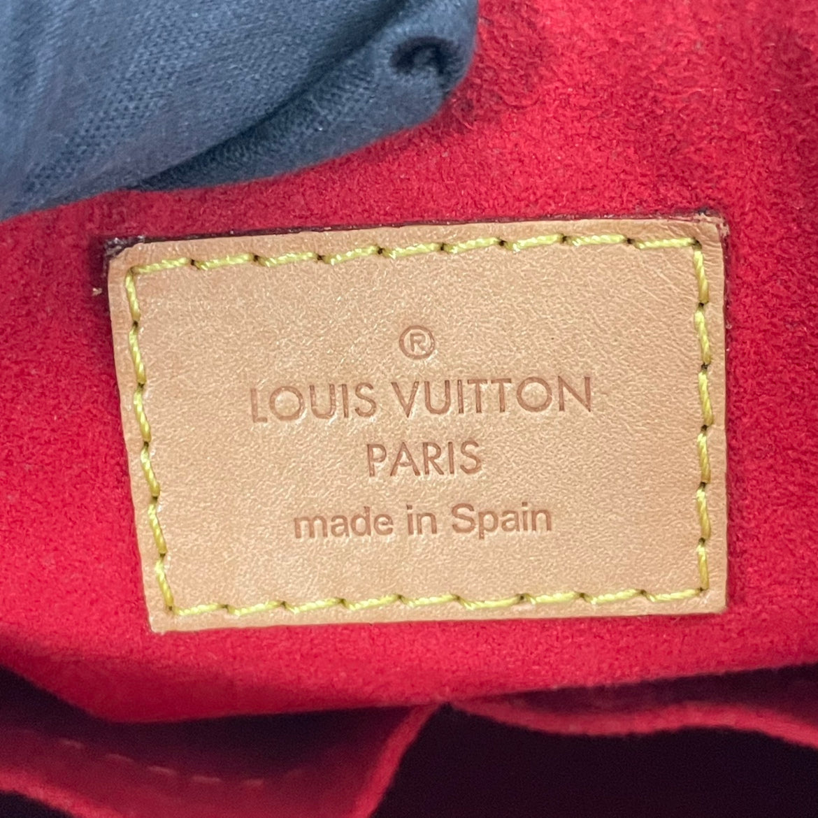 Louis Vuitton Red PVC Monogram Canvas V Tote BB Shoulder Bag M43966 (V1250901)