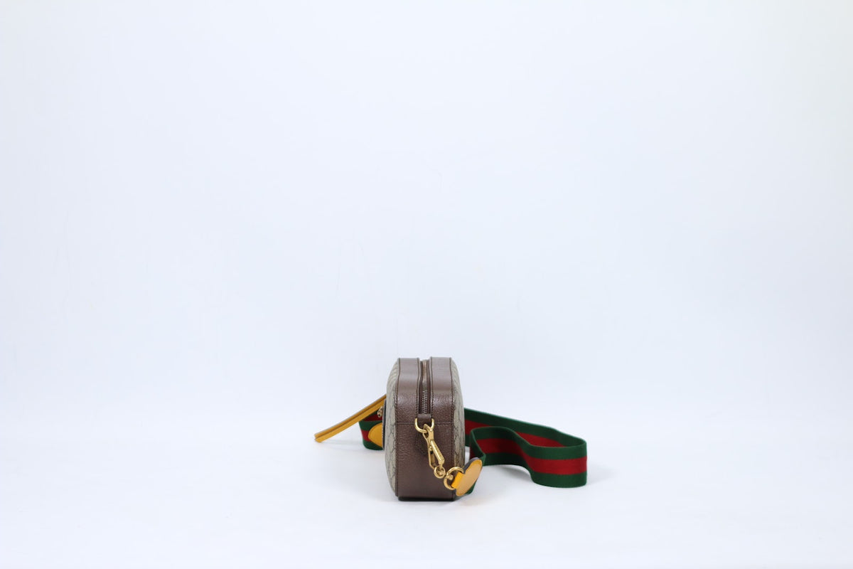 Gucci Brown PVC GG Supreme Canvas Neo Vintage Messenger ONE Crossbody Bag 476466 (V7230909)