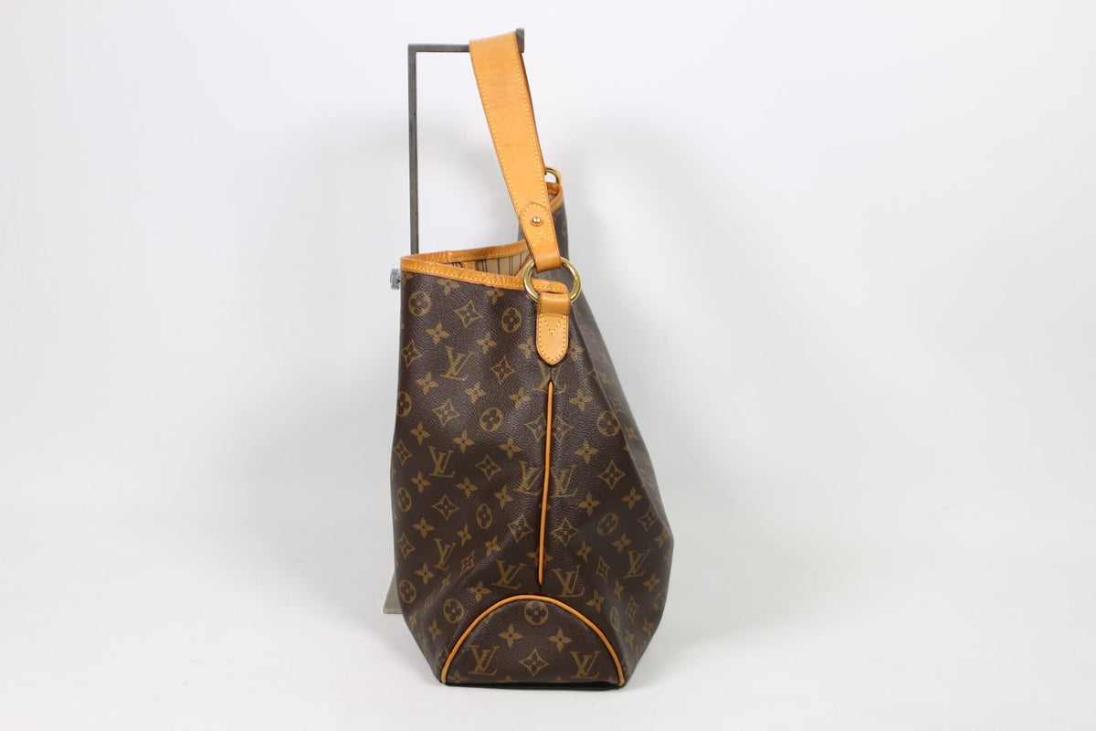 Louis Vuitton Brown PVC Monogram Canvas Delightful PM Shoulder Bag M40532 (V1220416)