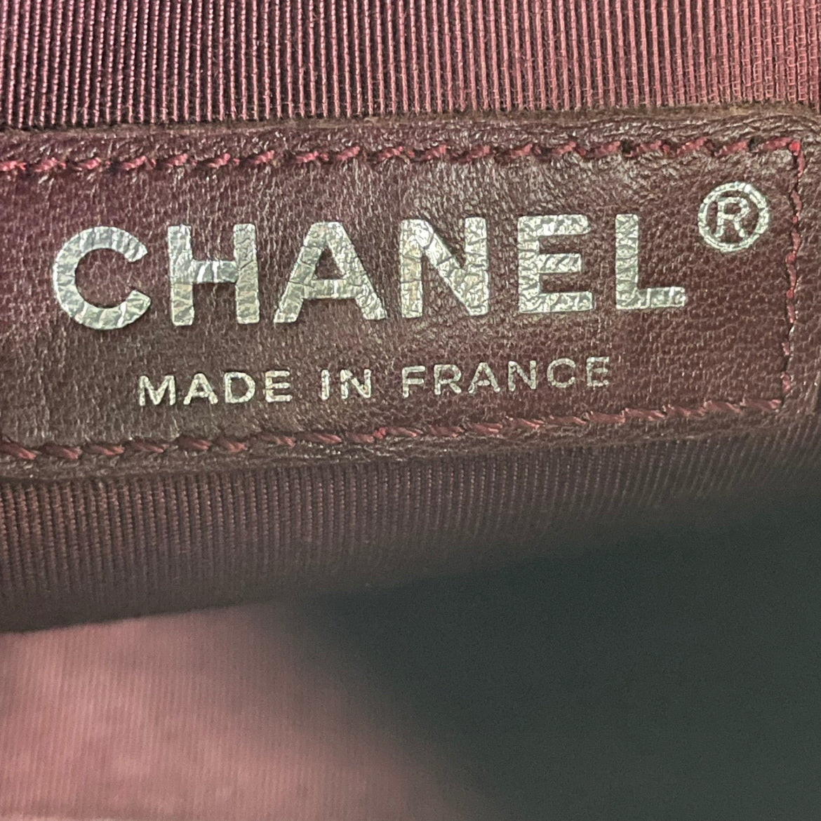 Chanel Black Leather Patent Secret Label Classic Flap ONE Shoulder Bag 11972443