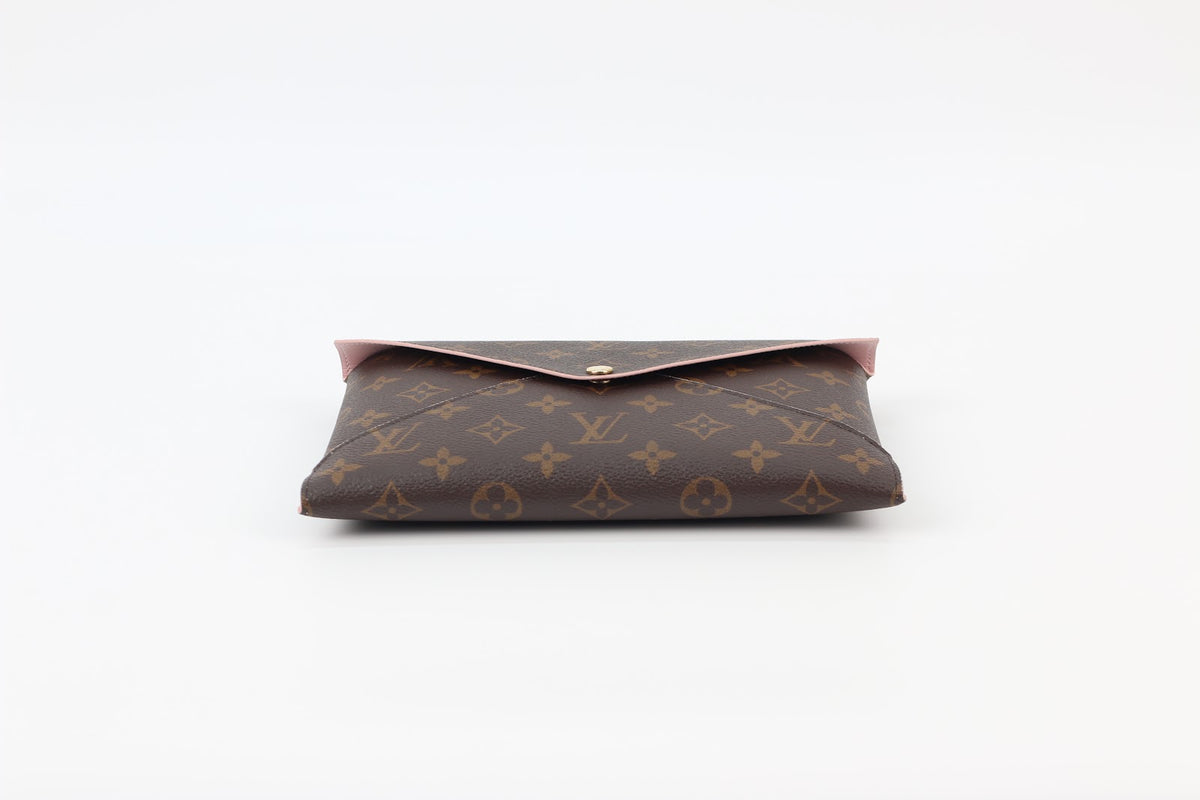 Louis Vuitton PVC Monogram Canvas Pochette Kirigami ONE Clutch M62034