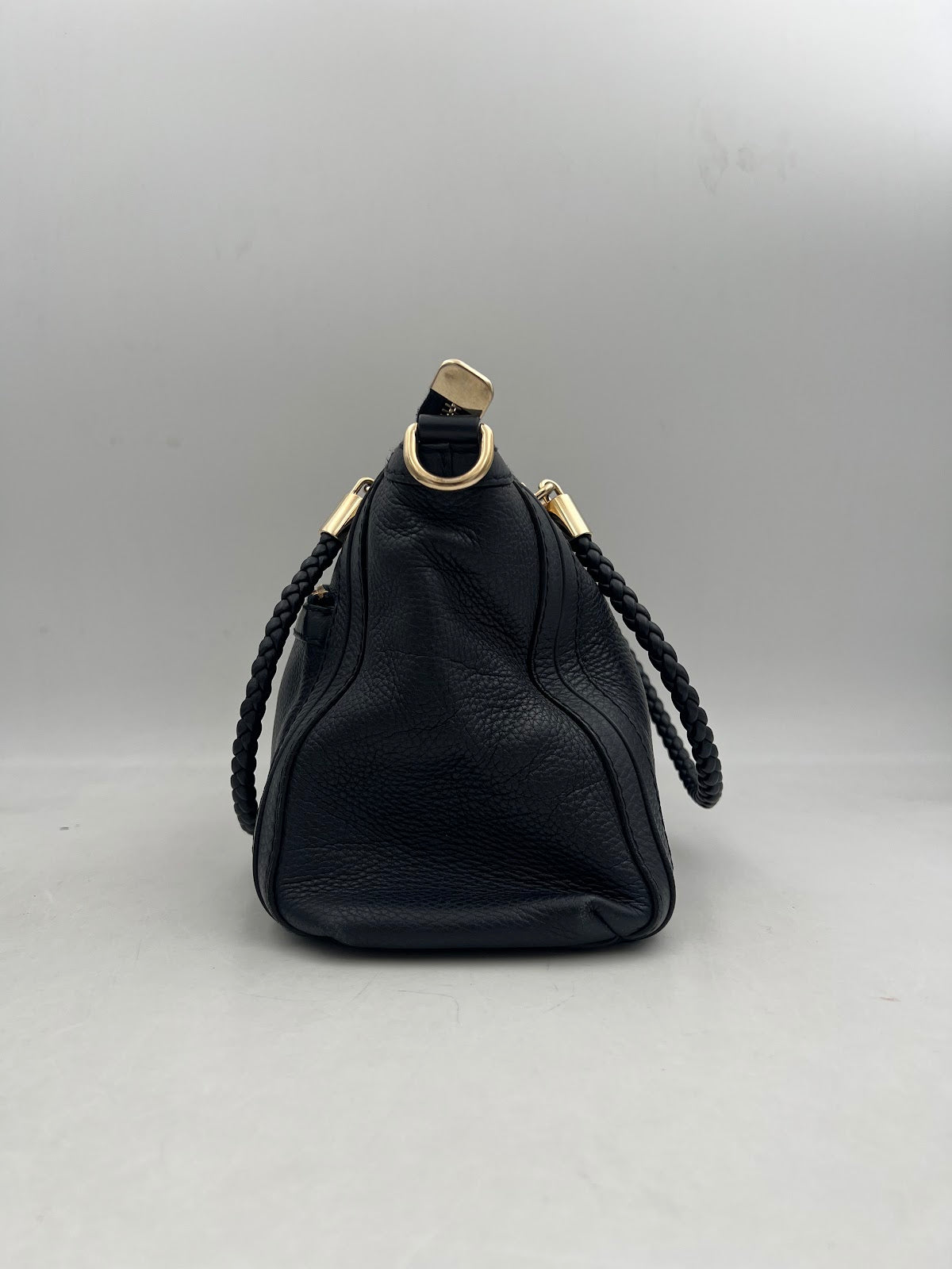 Gucci Leather Tote, Blue