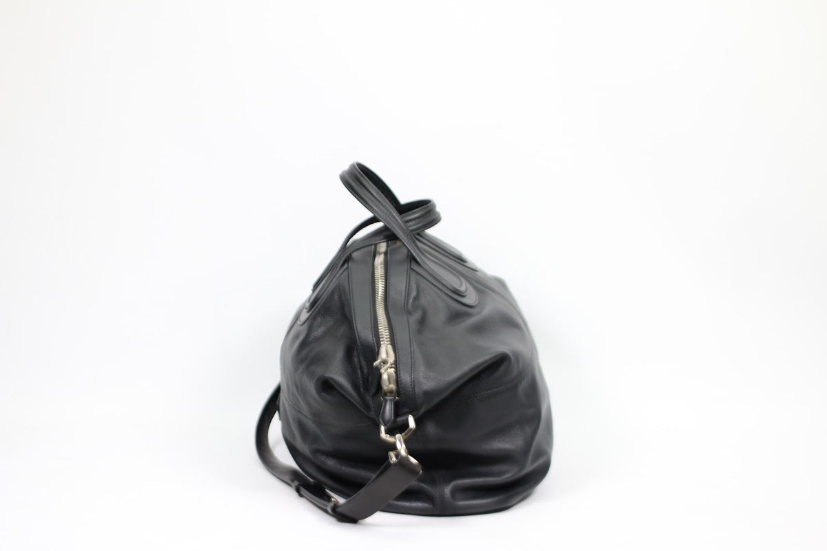 Givenchy Black Leather Nightingale Large Shoulder Bag 11H5002007 (V7910902)