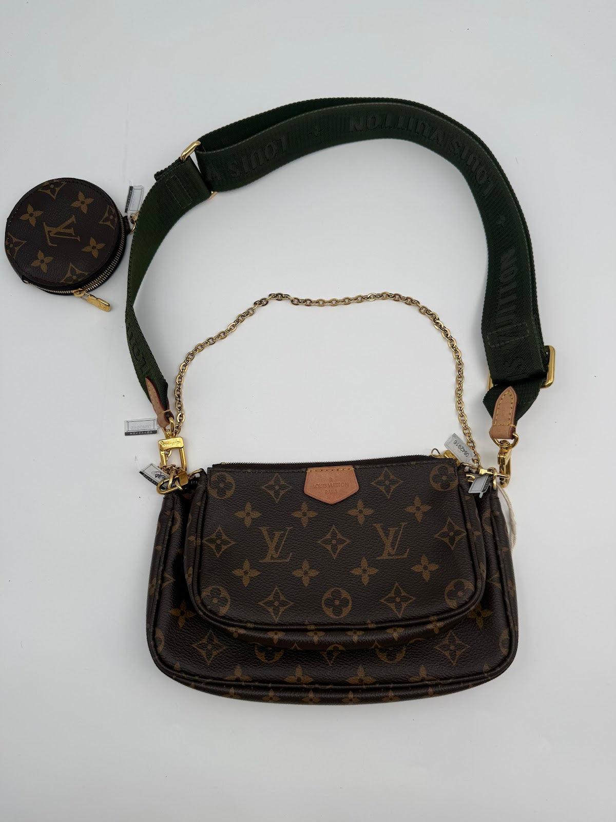 Louis Vuitton 5-in-1 Bag with Green Strap (LX1689)