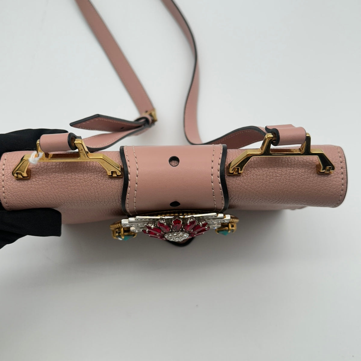 Miu Miu Madras mini shoulder bag - top