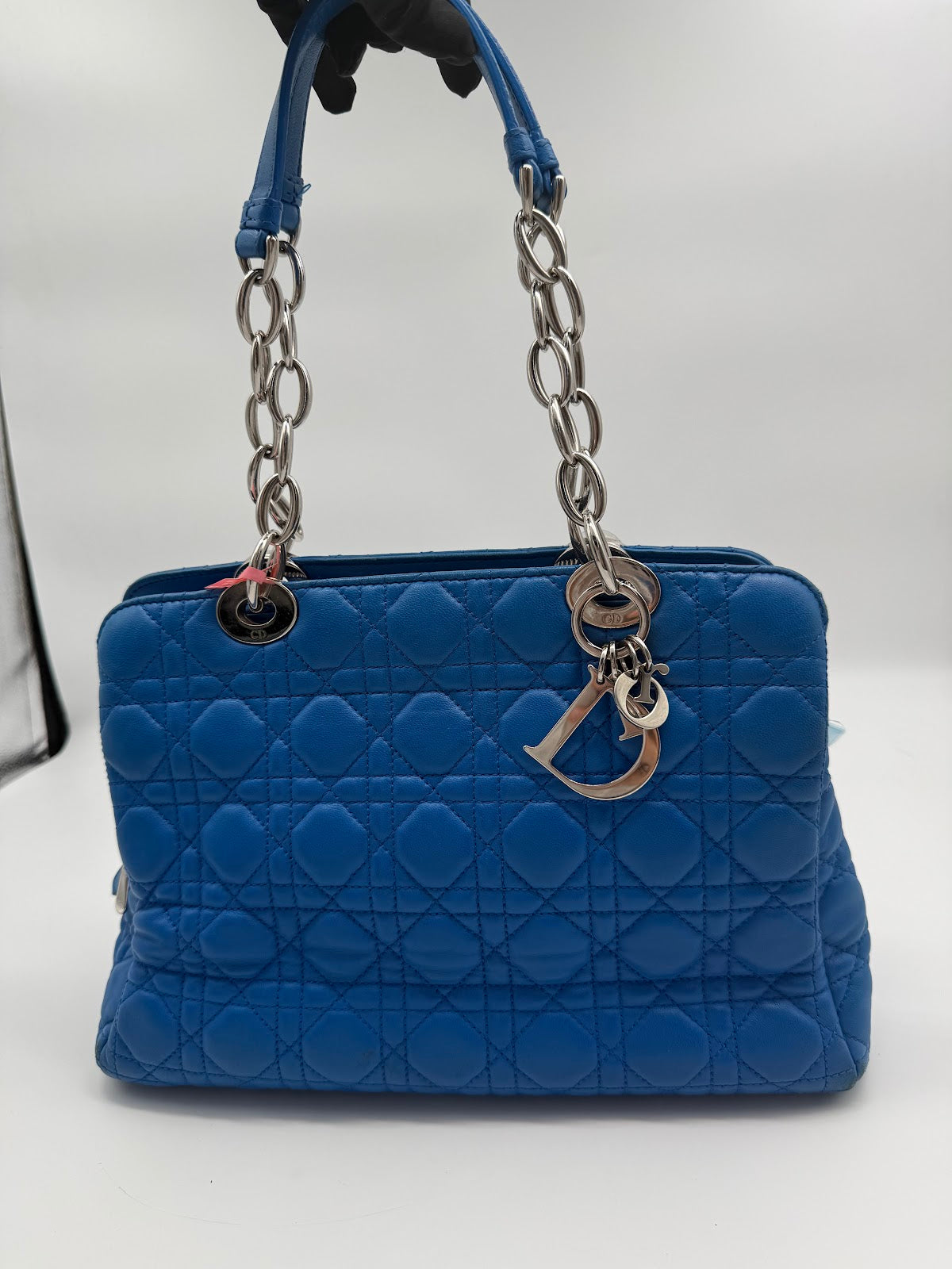 Dior Lady Dior 7-Grid Tote Bag Blue (LY1506)