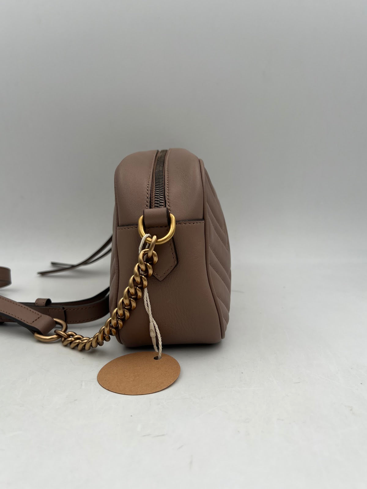 Gucci GG Marmont Small Camera Bag, Beige