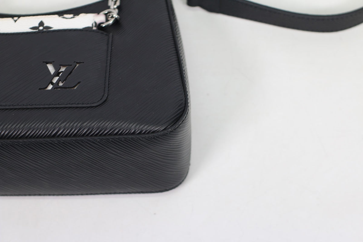Louis Vuitton Black Epi Marel ONE Shoulder Bag M80689 (V12112813)
