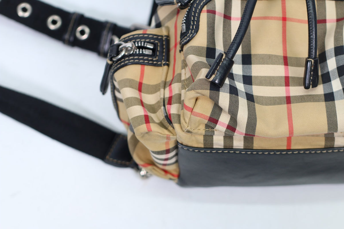 Burberry Beige Fabric Classic Check Rucksack ONE Backpack 4078471 (V2210814)