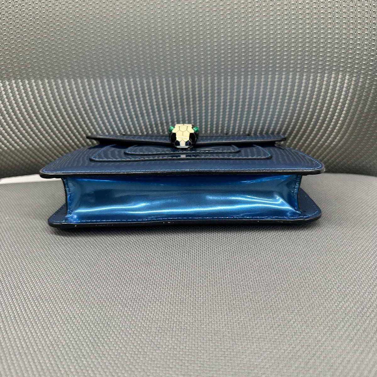 Bvlgari Serpenti Shoulder Bag Bright Blue (TL0062)