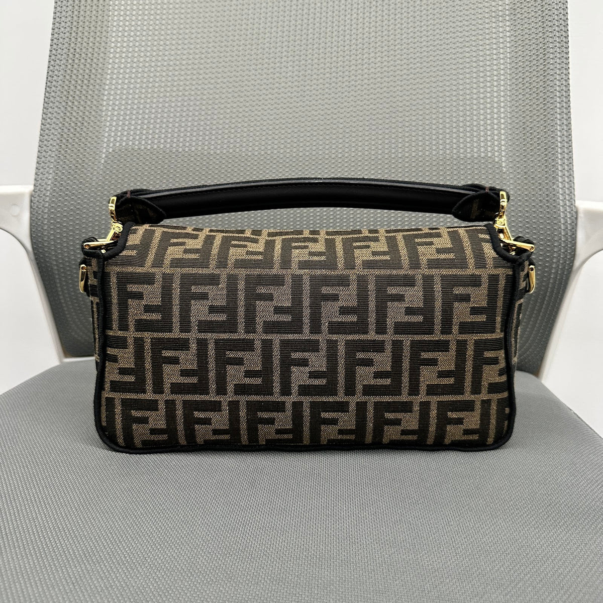 Fendi Monogram Baguette Medium - back