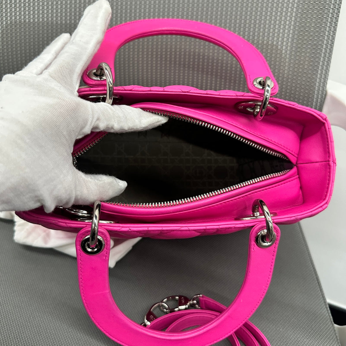 Dior Lady Dior 5-Grid Bag Pink (BL1410)
