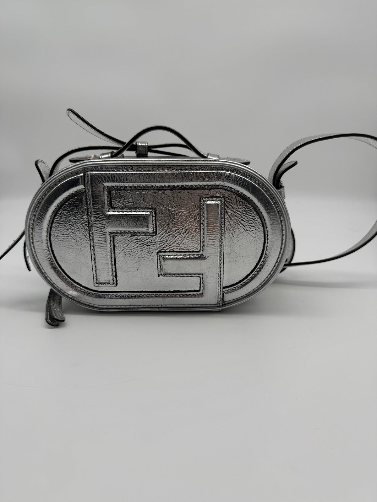 Fendi Camera Bag Metallic Silver (BL1428)