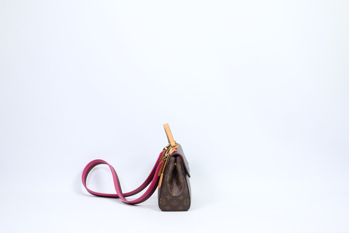 Louis Vuitton Brown PVC Monogram Cluny BB Shoulder Bag M42738 (V1257926)
