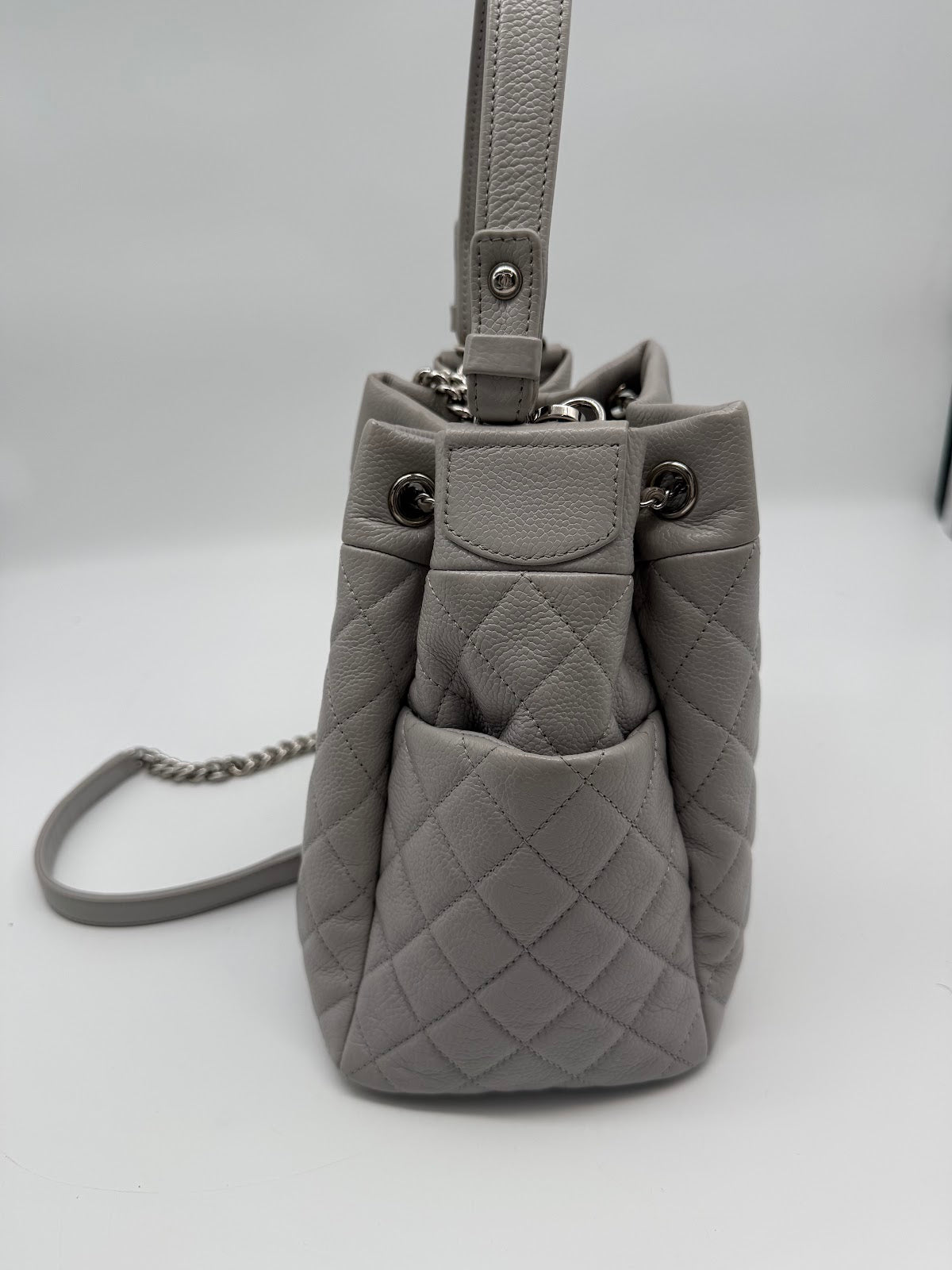 Chanel Bucket Bag Grey (LY1384)