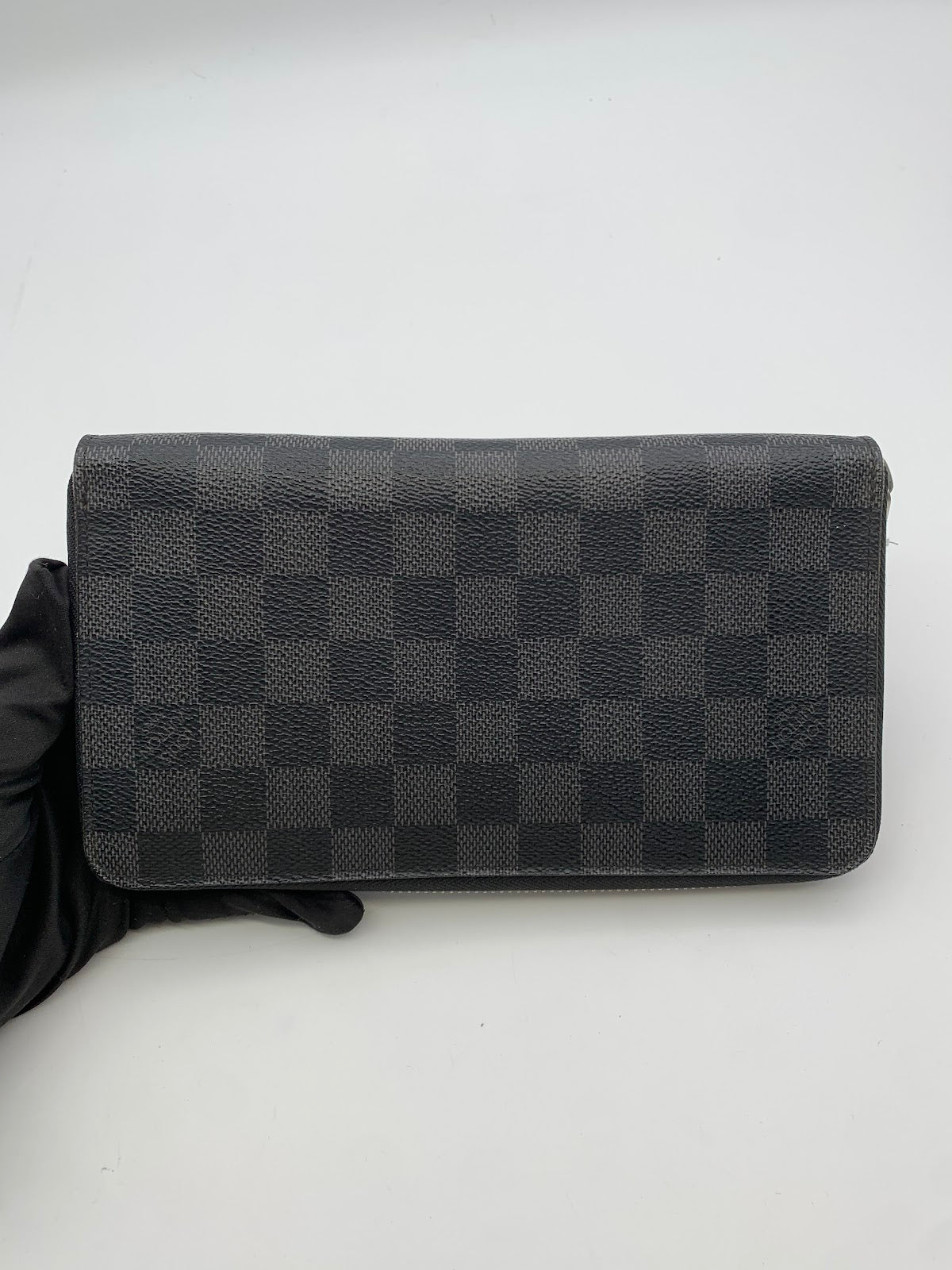 Louis Vuitton Zippy Wallet, Damier Graphite (RP0006)